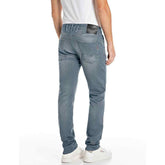 Replay Mens 661 K08 Hyperflex Grey Denim Jeans