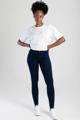 Sissyboy Womens Joey Axel Knit Jeggings In Indigo