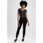 Sissy Boy Womens Joey Axel Knit Jeggings In Black