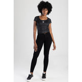 Sissy Boy Womens Joey Axel Knit Jeggings In Black