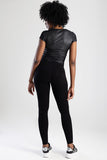 Sissy Boy Womens Joey Axel Knit Jeggings In Black