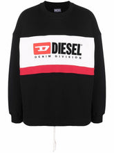 Diesel Mens S-Treapy Division Black Sweatshirt