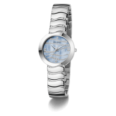 Guess Womens Analogue Watch In Silver