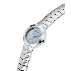 Guess Womens Analogue Watch In Silver