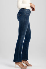 Sissyboy Womens Southern Bumbooster Bootleg Jeggings In Black