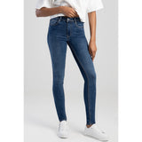 Sissy Boy Womens Mila Rose Mid Waist Skinny Jean In Medium Vintage
