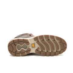 Caterpillar Womens Fandom Hiker Shoes In Chocolate