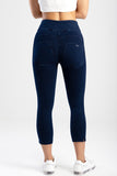 Sissy Boy Ryder Knit Capri Jeans In Dark Blue