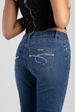 Sissy boy Womens Losse Capri In Blue