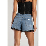 Sissy boy Ladies Rosa Mid-Waist Shorts In Medium Vintage