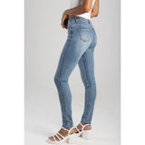 Sissy Boy Womens Camila Mid Waist Skinny Jean In Medium Vintage