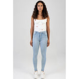 Sissy Boy Womens Cara Mid Waist Skinny Jeans In Light Vintage