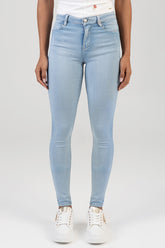 Sissy Boy Womens Cara Mid Waist Skinny Jeans In Light Vintage