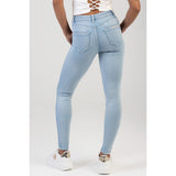 Sissy Boy Womens Cara Mid Waist Skinny Jeans In Light Vintage