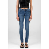 Sissy Boy Joan Skinny Mid Waist Jeans In Medium Vintage