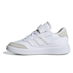 Adidas Unisex Courtblock Sneakers In White