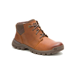 Caterpillar Mens Threshold Chukka Burnish Brown