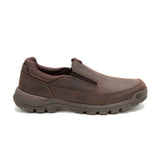 Caterpillar Mens Threshold Slip On Shoes In Dark Brown