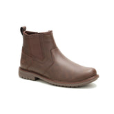 Caterpillar Mens Staten Chelsea Boots In Dark Brown