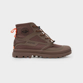 Palladium Boys Nylon Pampa Shoes In Brown