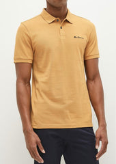 Ben Sherman Ben Polo Mens Golfers In New Wheat