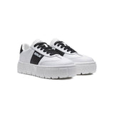 Replay Womens Paulette Shoes In White & Black