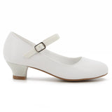 Pierre Cardin Girls Stella Glitter Heels In White