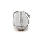 Pierre Cardin Girls Evie Low Heels In Silver