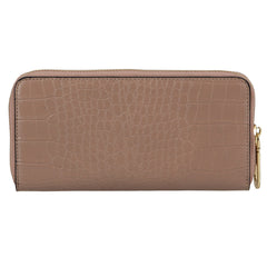 Pierre Cardin Croc Panel Purse In Mink