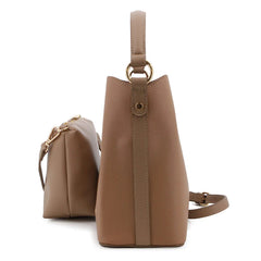 Pierre Cardin Estelle Bucket Pcl05218 Tan - One Size