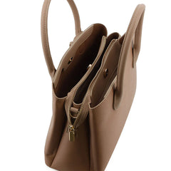 Pierre Cardin Ashlee Satchel Taupe Pcl05236 Taupe