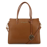 Pierre Cardin Valerie Structured Bag In Brown