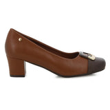 Pierre Cardin Ladfies Feda Shoes In Brown Multi