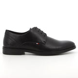 Pierre Cardin Mens Black Thomas Lace Up Shoes