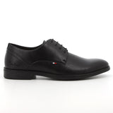 Pierre Cardin Mens Black Thomas Lace Up Shoes