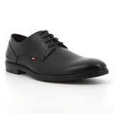 Pierre Cardin Mens Black Thomas Lace Up Shoes