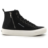Pierre Cardin Mens Funk Sneaker Black And White