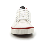 Pierre Cardin Mens Pulse Shoes In White & Red