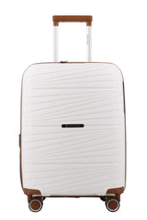 Pierre Cardin Mont-Pellier Hardcase White/Tan