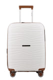 Pierre Cardin Mont-Pellier Hardcase White/Tan