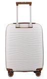 Pierre Cardin Mont-Pellier Hardcase White/Tan