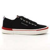 Pierre Cardin Boys Pulse Shoes In Black & Red