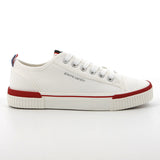 Pierre Cardin Mens Pulse Shoes In White & Red