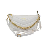 Bossi Picasso PU Small Ladies Sling Bag In White