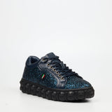 Mazerata Mens Pigale 10 Rhinestone Shoes In Navy