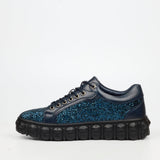 Mazerata Mens Pigale 10 Rhinestone Shoes In Navy