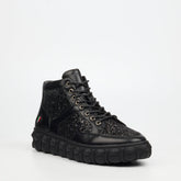 Mazerata Mens Pigale 12 Rhinestone Shoes In Black