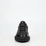 Mazerata Mens Pigale 38 Faux Patent Shoes In Black