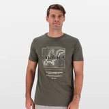 Salomon Mens Pioneer Short Sleeve T-Shirt In Olive