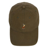 Polo Womens 6 Panel Unstructured Peak Cap In Brown